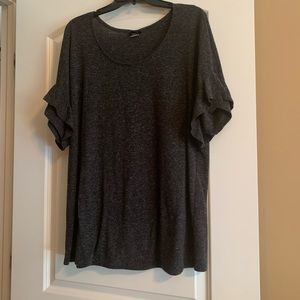 Torrid Ruffle Sleeve Top